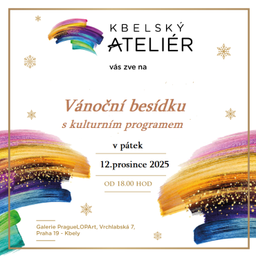 Pozvánka na Vánoční vernisáž 2025